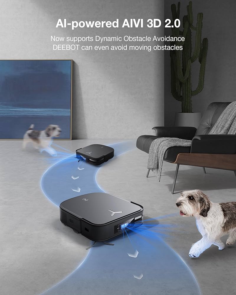 あ*】様 ECOVACS DEEBOT X2 OMNI DEEBOT X2 OMNI Black | Square Robot Vacuum & Mop (8000pa